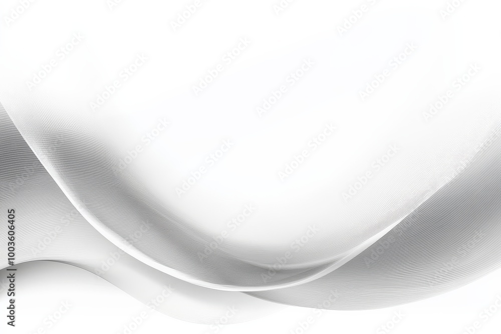 Poster template design element featuring a gray curved frame.