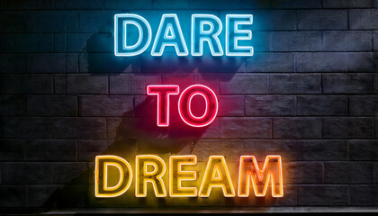 Dare to dream word