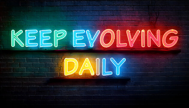 Keep evolving daily word