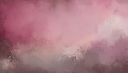 Soft abstract artwork with shades of pink, mauve, and gray, featuring a textured surface and subtle gradient transitions.