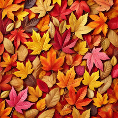 Fototapeta premium autumn leaves background