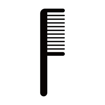 recommend clip art: Hairbrushes and combs icon. For combing and styling hair. Hairdressing tool. Hair comb and hair brush. Haircomb or barbercomb. Comb
                    hairbrush vector illustration. Dresser comb for hair.