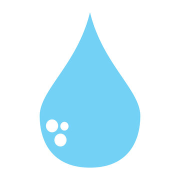 recommend clip art: Drop of water. Water drop icon. Water, blood, oil or petrol drop or droplet flat vector icon for apps and websites