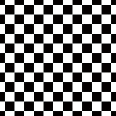 Fototapeta premium black and white checkers seamless pattern 