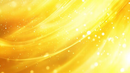 Bright Golden Abstract Background with Soft Swirls