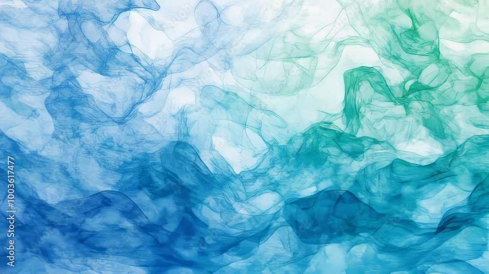 Poster abstract gradient fluidity watercolor poster background, showcasing vibrant colors blending seamless