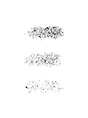 Fototapeta premium texture brushes, black strokes, texture, vector, stamps, brush set, black