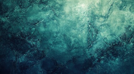 Fototapeta premium Abstract Textured Background in Shades of Blue and Green