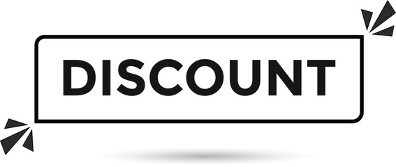 discount button web banner templates. Vector Illustration