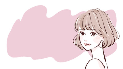 女性・女の子のイラスト素材