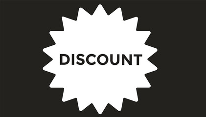 discount button web banner templates. Vector Illustration