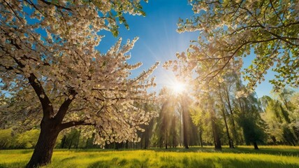 Fototapeta premium The sky looks clear and the day feels hot