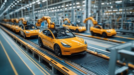 Automated Car Manufacturing Line