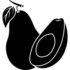 Avocado Icon