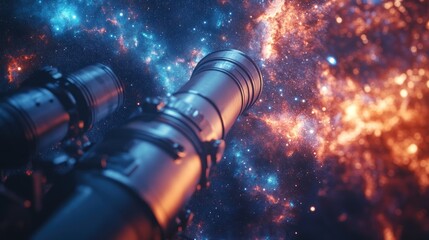 Telescope Aimed at the Stars