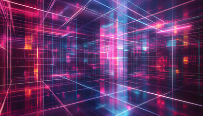 Obraz premium abstract background with bokeh