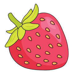 Strawberry Sticker
