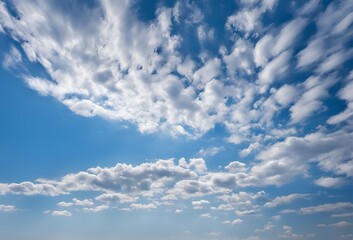 Obraz premium blue sky with clouds