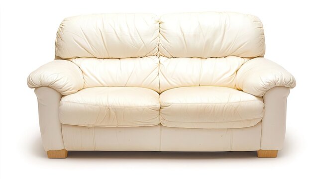 recommend clip art: A reclining sofa on solid white background, single object