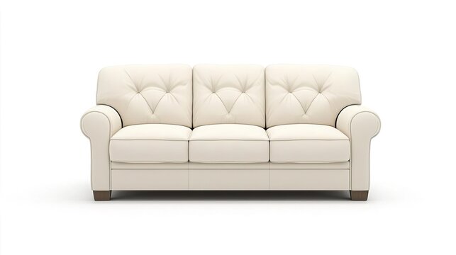 recommend clip art: A reclining sofa on solid white background, single object