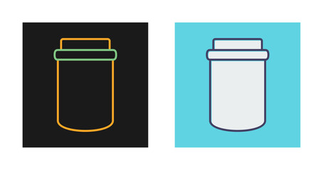 Jam Bottle Vector Icon