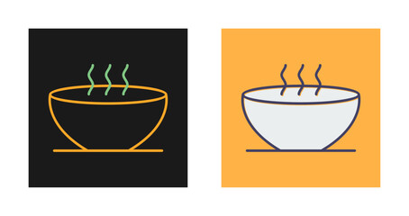 Hot Soup Vector Icon