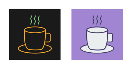 Hot Coffee Vector Icon