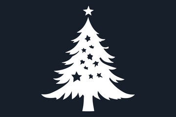 Christmas Decor, Christmas Decor vector, paper cut Christmas Decor SVG cut file