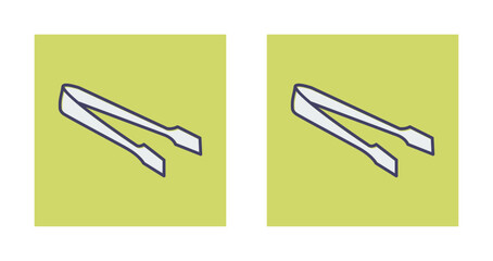 Tongs Vector Icon