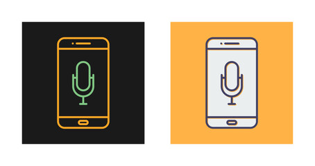 Microphone Vector Icon