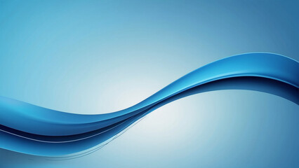 Abstract blue wave background