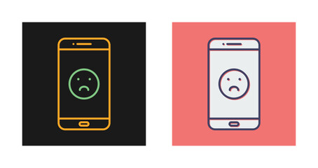 Sad Face Vector Icon