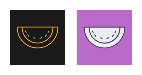 Melon Vector Icon
