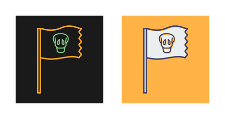 Pirate Flag Vector Icon