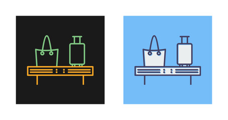 Luggage Carousel Vector Icon