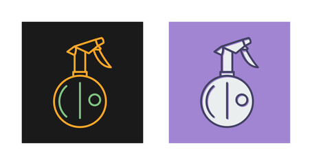 Water Spray bottle Vector Icon