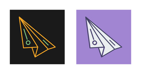 Paper Plane Vector Icon