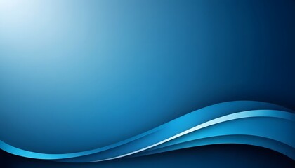 Obraz premium abstract blue wave background