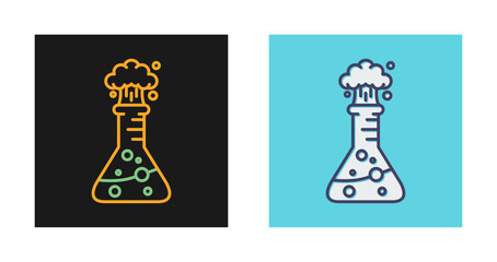 Lab Explosion Vector Icon
