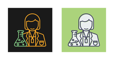 Scientist Vector Icon