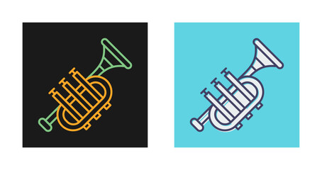 Trumpets Vector Icon