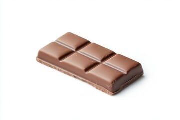 Chocolate bar, white isolate background