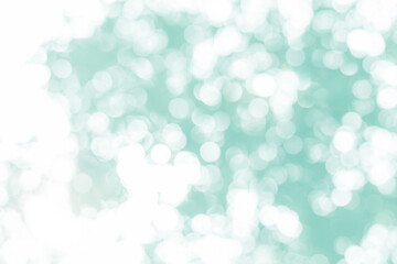 Blur dream cool bokeh grass in morning sunny day nature background concept csr modern life, eco spring, summer friday happy easter, fresh bio green texture. Abstract clean blue cyan shade wallpaper.