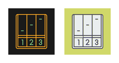 Running Track Vector Icon