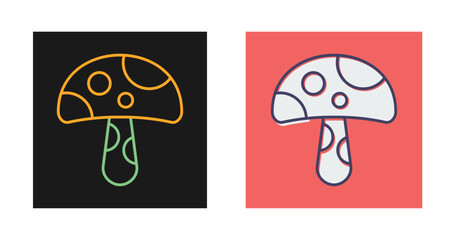 Mushroom Vector Icon
