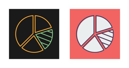Pie Chart Vector Icon