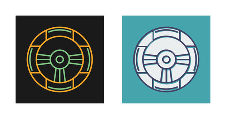 Fototapeta premium Driving Vector Icon