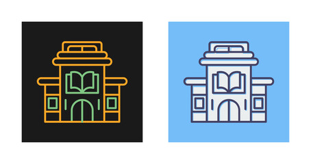 Library Vector Icon