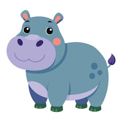 Unique Hippo Vector Art Illustrations for Creative Projects.