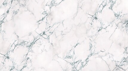 Obraz premium Elegant White Marble with Green Veins Background